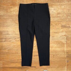 Chicos Leggings Pants Size 1.5 Black So Slimming Pull On Stretch Ankle Length